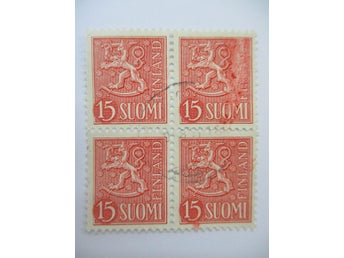 FINLAND 429 - 4-BLOCK