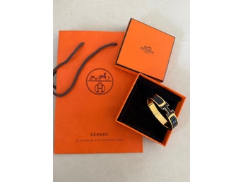 Hermès Clic H-armband PM med äkthetsintyg och tillbehör
