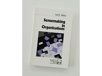 Sensemaking in Organizations av Karl E. Weick, .. | Köp på Tradera
