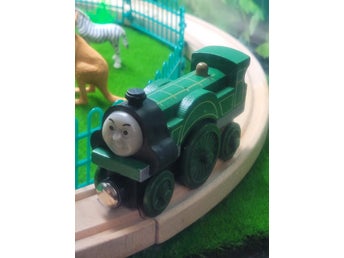 Thomas the tank engine modell tåg av trä Emily