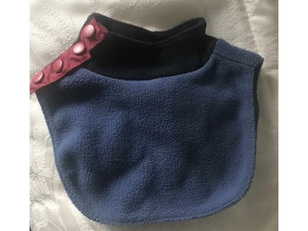 H&M blå halsvärmare, storlek EUR 86-98, US 1-3Y