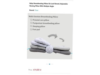 Amningskudde/ nursing pillow