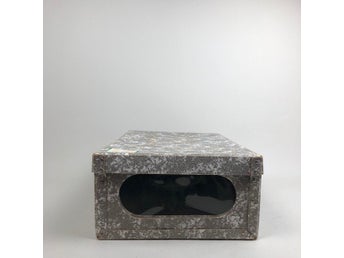 Box låda papp 50-60 tal vintage