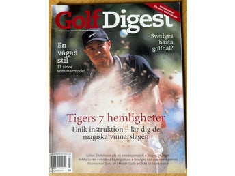 Golf Digest tidningar från 2001