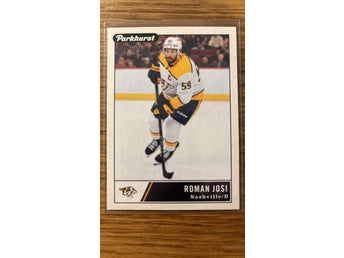 Parkhurst 25/26 Gum Back (Ann. 299) 154 ROMAN JOSI Nashville Predators