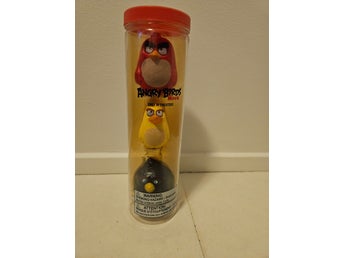 Angry Birds - 3 Figurer - Fint Skick!