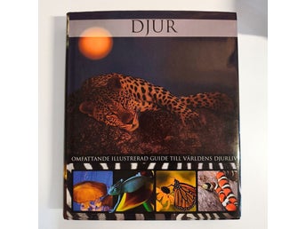 Djur - uppslagsverk illustrerad guide Djurliv coffee table book present