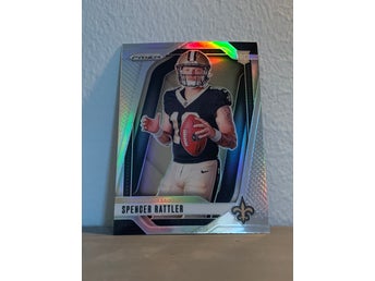 2024 Panini Prizm Spencer Rattler Rookie Variations Silver Prizm #37 RC Saints