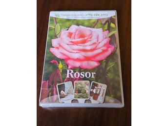 Trädgårdsskolan - Steg För Steg - Rosor DVD (SV Tal ) INPLASTAD