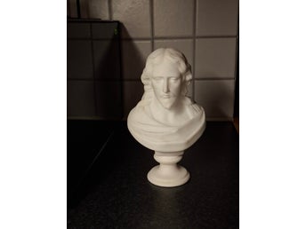 Klassisk Kristusbyst / Jesusbyst i antik stil – Stor modell (21 cm)