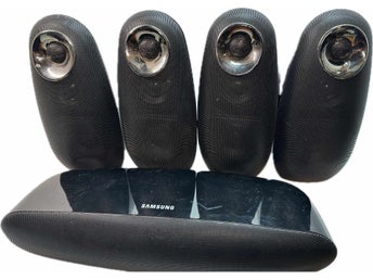 5x Samsung Högtalarsystem PS-CX715 PS-FXA100 PS-FA100 PS-RXA100 Speakers