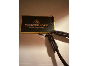 Nya / oanvända! Vävribbtyglar- Mountain Horse- Havanna Ponny