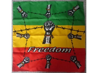 Freedom flagga väggprydnad 50 x 50cm