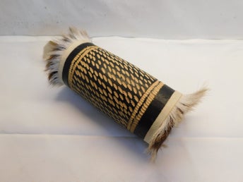 Liten Afrikansk Trumma 17 x 10 cm