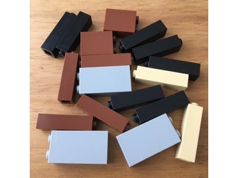 Lego blandade bitar olika färger 18st