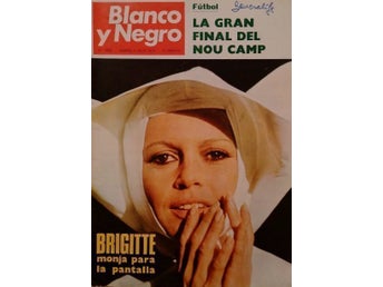 BRIGITTE BARDOT Omslag 1970 Inuti 2 sidor Princess Anne