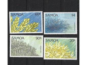 Samoa 1994 Koraller havsliv 4v