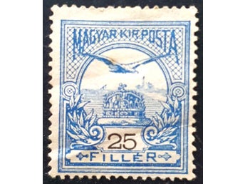 1913. Ungern. Magyar con posta