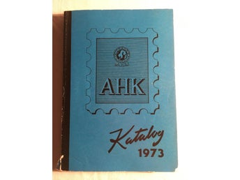 AHK Katalog 1973 Frimärkeskatalog Frimärken