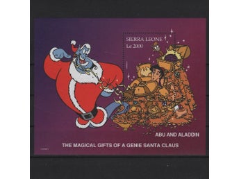 Sierra Leone 1997 Disney Aladdin 2v i 2 block