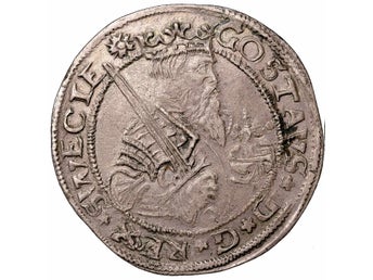 Gustav Vasa (1521–1560) – Mark, Stockholm 1558 - MYCKET VACKERT EXEMPLAR