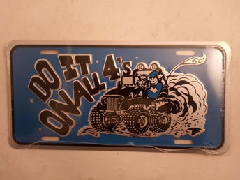 do it on all 4s licens plate 15cm*30cm