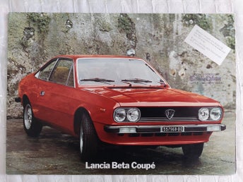 Lancia Beta Coupe' 1.6 2.0 1976 ? in english/deutsch/french/italain
