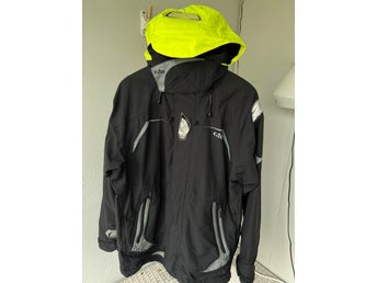 Gill OS2 Offshore seglarjacka gråsvart LARGE HERR