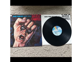 Alice Cooper-Raise your Fist and Yell/LP/Exc/orginal inner!/1987