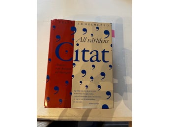 All världens citat av J. B. Holmgård, Trevi förlag