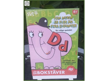 Fem myror är fler än 4 elefanter lär om bokstäver 4+ oöppnat