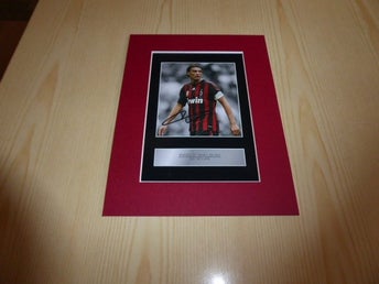 Paolo Maldini AC Milan fotografi med passepartout