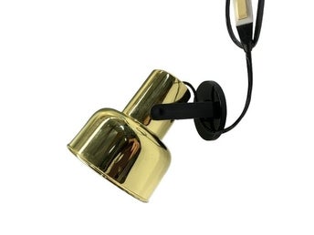 Vägglampa Guldig Lampa Retro