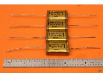 4pc SIEMENS B32227 MKH - MKT 10nF 4kV 0.01uF 4000V POLYESTER CAPACITOR TUBE AMP