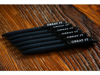 6 st reklampennor – Great IT