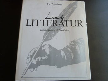 LEVANDE LITTERATUR, FRÅN GILGAMESJ TILL BOB DYLAN, 1981, BOK, BÖCKER