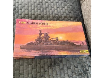 Heller 1:400 Admiral Scheer Modellbygge