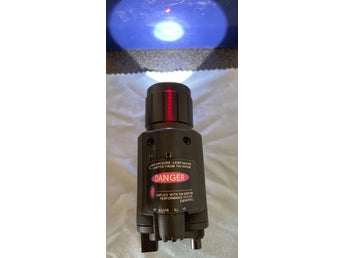 Lasersikte och vapenlampa