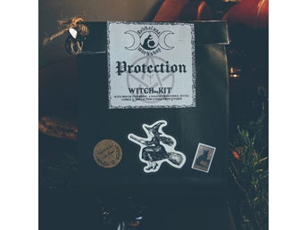 Häxpaket för beskydd - häxkonst, wicca, pagan, witchy, kristall, new age, häxa