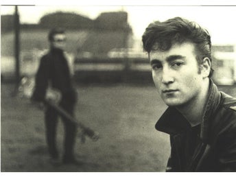Vykort John Lennon i Hamburg 1960, The Beatles