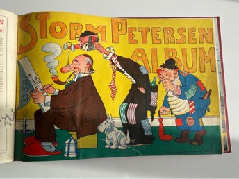 Storm Petersen samling inbunden Album 1933-1939