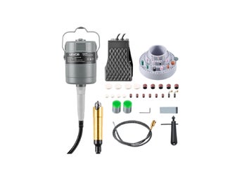VEVOR Flexaxelslipmaskin 780W – Gravyrmaskin med fotpedal