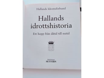 Hallands idrottshistoria av Hallands Idrottsförbund, 1993