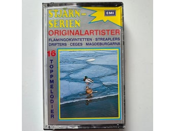 Stjärnserien Originallartister 16 Toppmelodier Kassettband