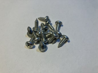 Träskruv 5 x 12 mm - K.H. - Elförzinkad - 200st