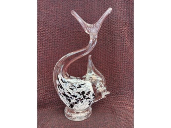 Fisk skulptur glas