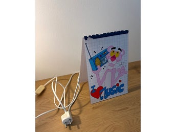 Linea Zero, Bordslampa, Rosa Pantern, Italien - 80-tal