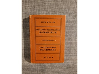 Englantilais-Suomalainen Sanakirja av Aino Wuolle, andra upplagan