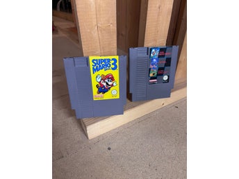 Super Mario Bros. 3 och 3-i-1 (Super Mario Bros, Tetris, Nintendo World Cup)
