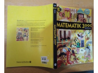 Matematik 3000 Kurs B komvux av Lars-Eric Björk, Hans Brolin, Roland Munther. F+